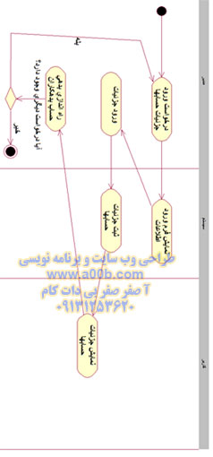 نمودار فعالیت ثبت و مشاهده جزئیات مالی